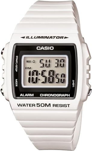 [�J�V�I] CASIO �X�^���_�[�h �f�W�^�� �r���v W-215H-7AV �����Y ���f�B�[�X �O���X�z���C�g×�u���b�N �C�O���f�� [���s�A���i]