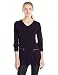 Knits by Hampshire Women's V-Neck Tunic Sweater with Pockets