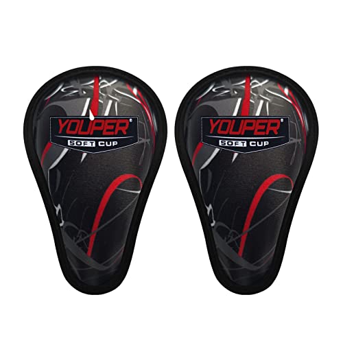 Image of Youper Boys Youth Soft Foam Protective Athletic Cup (Ages 7-12), Kid Athletic Cup for Baseball, Football, Lacrosse, Hockey, MMA