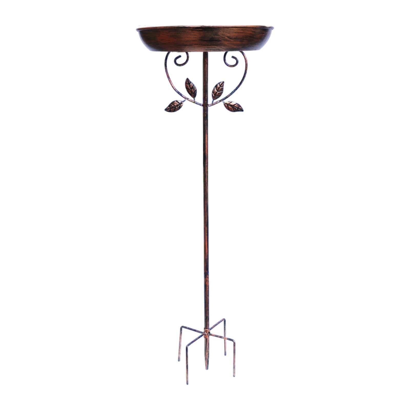 Calandis™ Freestanding Bird Bath Bowl Gift Outside Porch Bird Feeder with Garden Stake | Birdbaths | Bird & Wildlife Accessories | Yard, Garden & Outdoor Living-image-41