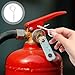 HOMSFOU 100 Pcs Fire Extinguisher Pull Pins Stainless Steel Safety Lock Pins for Industrial Fire Extinguishers Replacement Set