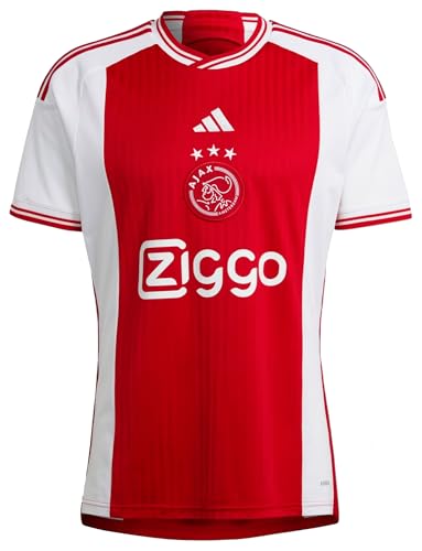 adidas Camiseta juvenil Ajax Amsterdam 2023-24, Rojo, S
