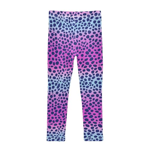 Animal Leopard Skin Print Girls Casual Leggings for Kids Printed Long Pant Bottoms Stretch and Soft2