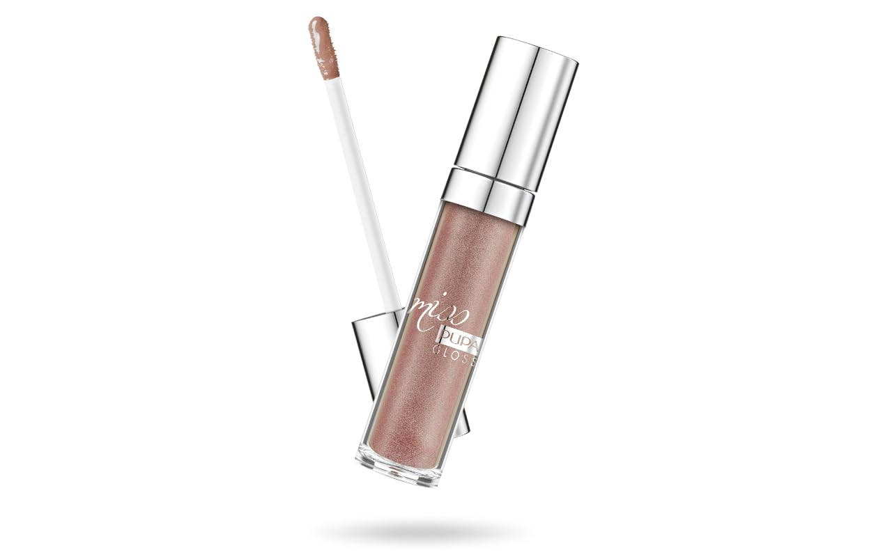 Lip Gloss, Miss Milano - Extreme Shine, Instant Volume Effect, Moisturizing, Non-Sticky, Creamy Texture, Enchanted Moment - 0.17 Oz
