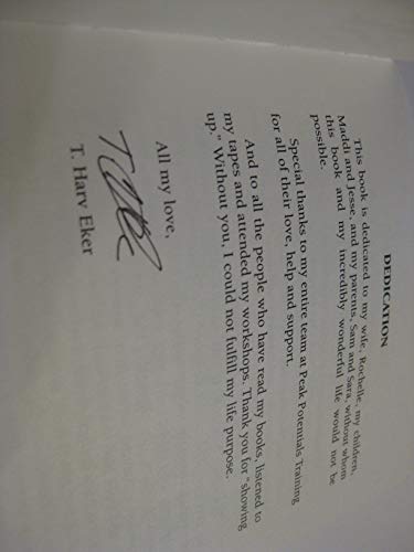 Speedwealth: How to Make a Million in Your Own Business in 3 Years or Less [Paperback] T. Harv Eker