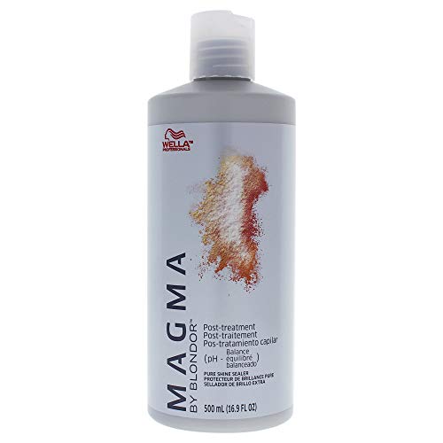 Wella Magma By Blondor Pure Shine Sealer Post Treatment By Wella for Unisex - 16.9 Ounce Treatment, 16.9 Ounce