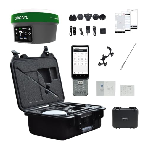Image of SMA60 AR Visual Photogrammetry RTK GNSS Survey System | Dual Cameras for AR Stakeout & Image Measurement, OLED Display, 60 Tilt, IP68, 4G UHF WiFi Bluetooth, High Precision Land Survey Equipment