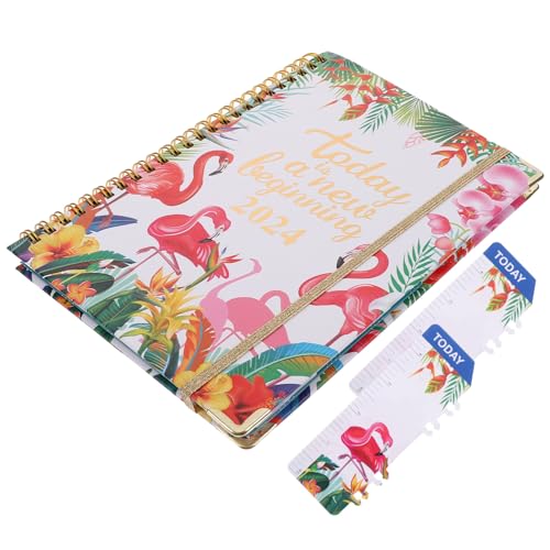 MOTHNUR 年活頁スケジュール帳 別プランニング可能なやることリスト付きカレンダー 滑らかで持ち運びやすい学習 仕事用ノート