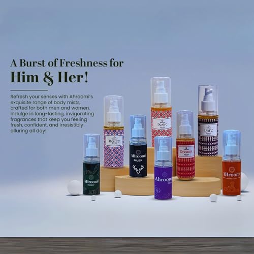Image of Desire Body Mist Spray for Men & Women, 100ml with Coffee & Vanilla Essential Oils | Cozy Natural Fragrance | Vegan | Toxin-Free | Long-Lasting Perfume Mist for Everyday Freshness