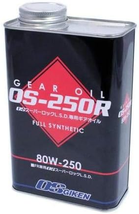 OS Giken OS011-KA1 Gear Oil(80W-250 1 Liter), 1 Pack