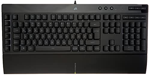 Clavier Corsair K55 RGB PRO Allemand QWERTZ Noir USB filaire pour PC