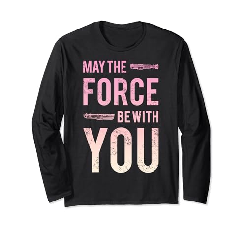 Star Wars Force Be With You Lightsaber C1 Long Sleeve T-Shirt