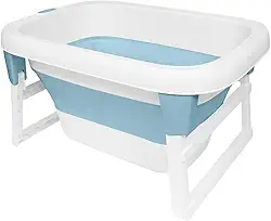 Buba Banheira Dobravel Ofuro Azul