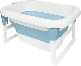 Buba Banheira Dobravel Ofuro Azul