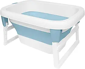Buba Banheira Dobravel Ofuro Azul
