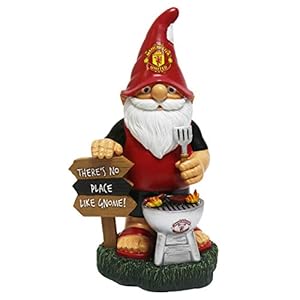 FOCO Premier League Manchester United Fan Supporter BBQ Garden Ornament Decoration Gnome