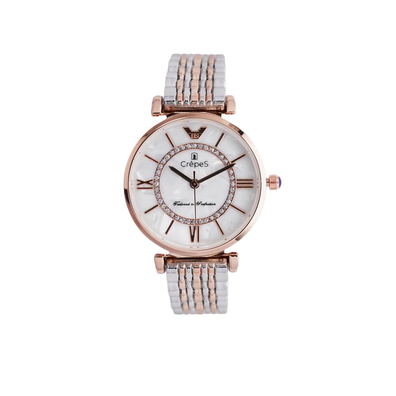 CrepeS Prism Metal Strap Watch for Women (B0D1K7HN9W) Amazon Price History, Amazon Price Tracker