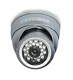 FRACARRO Caméra de Vidéo Surveillance Dome Couleur IP66 - IR14 Led - CDIR23-66