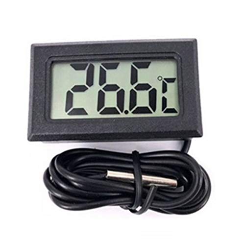 Preisvergleich Produktbild Ba30DEllylelly Ballylelly LCD Digital Thermometer ABS Wasserdichtes Aquarium Thermometer 2 Sekunden Digital Sensor Wetterstation
