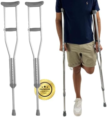 OrtoPrime Muletas Adulto AXILARES PACK X2 Unidades - Muletas Adul...