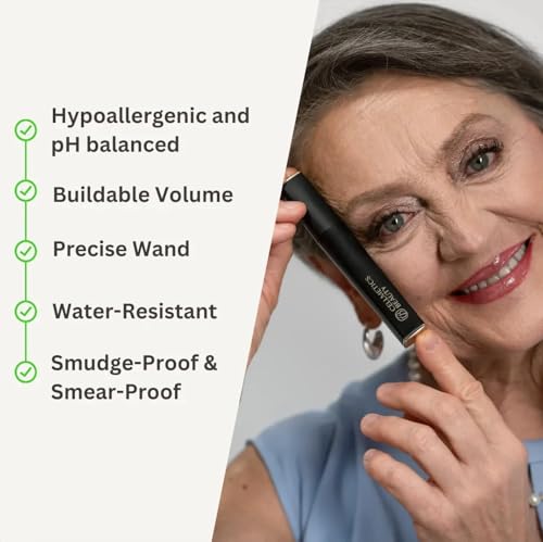 Cellmetics Mascara for Mature Lashes 60+ – Volumizing & Lengthening, Washable Black — view 3