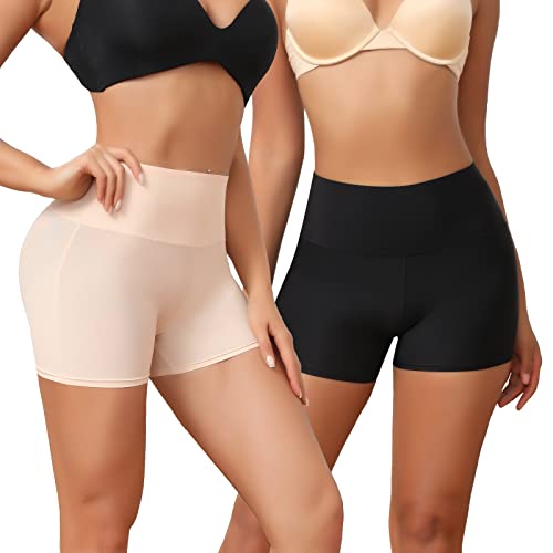 Image of JOYSHAPER Boyshorts Panties for Women Anti Chafing Underwear Slip Shorts for Women Under Dress