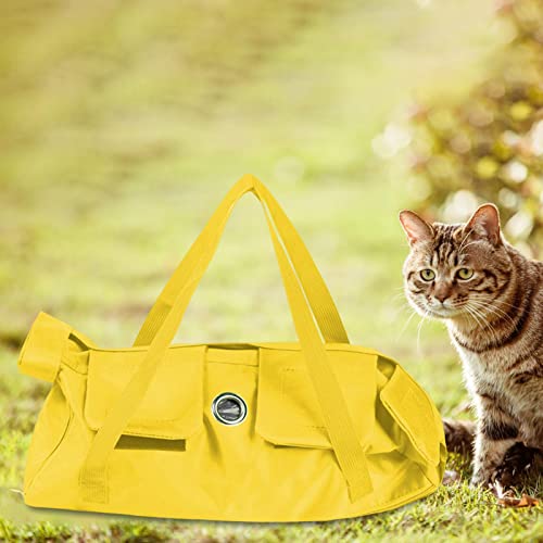 Bolsa de aseo para gatos transpirable y cómoda para limpiar uñas M 6