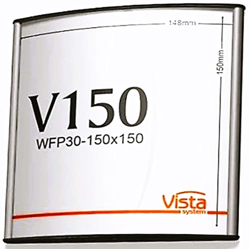 SET OF 10, OFFICE SIGN FRAME HOLDER FOR WALL OR DOOR MOUNT NAME PLATE DISPLAY CURVATURE PLAQUE SILVER ALUMINUM 6.00