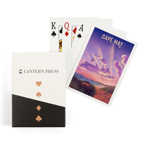 Baraja de Cartas Lantern Press Cape May Poker