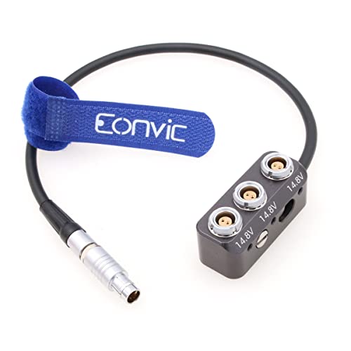 Cable divisor Fischer RS elimina baterías extra en cámaras ARRI Alexa con 3 salidas de 2 pines