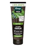 Kneipp MEN 2 in 1 Männerdusche Startklar -Sondergröße- belebendes Duschgel für Haut & Haar - zitrisch-vitalisierender Duft - vegan - ohne Mikroplastik - 240ml