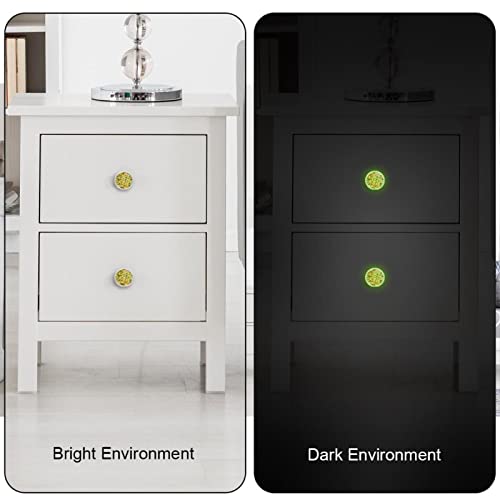 Bouton de meuble et poignée de tiroir fluorescente pour rénovation de commode