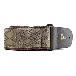 Perri’s Leathers Ltd. – Sangle de Guitare – Nylon – Jacquard – Brun – Losanges – Ajustable – Pour Guitares Acoustiques… - Les Beatles, Paul McCartney, John Lennon, RIngo Starr, George Harrison Perri's Leathers Ltd. - Sangle de Guitare - Nylon - Jacquard - Brun - Losanges - Ajustable - Pour Guitares Acoustiques… – Image 5
