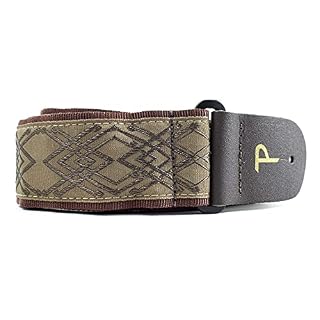 Perri’s Leathers Ltd. – Sangle de Guitare – Nylon – Jacquard – Brun – Losanges – Ajustable – Pour Guitares Acoustiques… - Les Beatles, Paul McCartney, John Lennon, RIngo Starr, George Harrison Perri's Leathers Ltd. - Sangle de Guitare - Nylon - Jacquard - Brun - Losanges - Ajustable - Pour Guitares Acoustiques… – Image 5