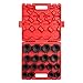Sunex 4684 3/4-Inch Drive Heavy Duty Metric Impact Socket Set, Metric, Standard, 6-Point, Cr-Mo, 26mm - 46mm, 17-Piece
