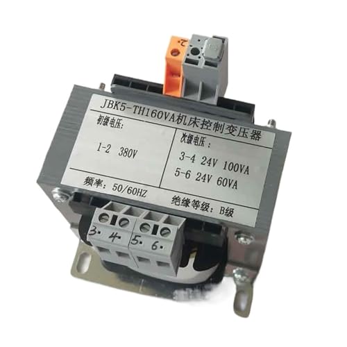 Transformateur de commande JBK3 JBK5-TH160 380V double 24V