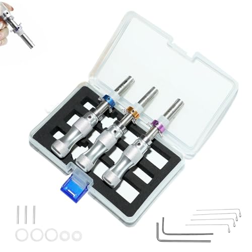 Tubular Cam Lock Set, 3 Pack, Chrome Finish, Zinc Alloy, Keyed Alike, for Cabinet, Mailbox, Drawer, Locker K-A-01-1