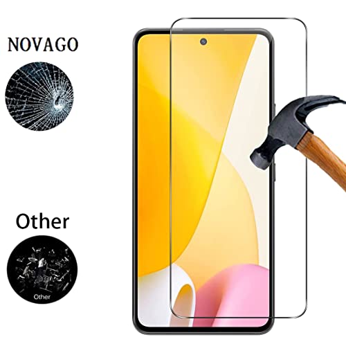 Compatible Xiaomi 12 Lite 5G Coque Résistante avec béquille et 2 Films protections écran en verre trempé [Novago] - vue 5