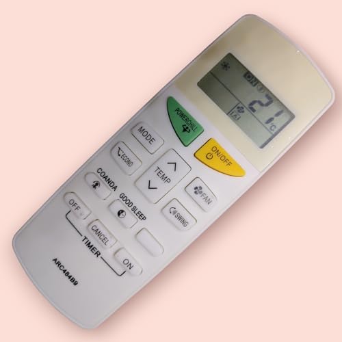 Image of Air Conditioner Remote Compatible with /Replacement for Dalkin Ac Remote | Model -ARC48B4B9 | Match with Your Existing Remote Before Placing The Order | Exactly Same Will Only Work