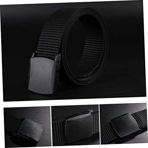 Men's Canvas Dress Belt Nylon Web Belt Automatic Buckle for Military Jeans Business Outdoor Work2