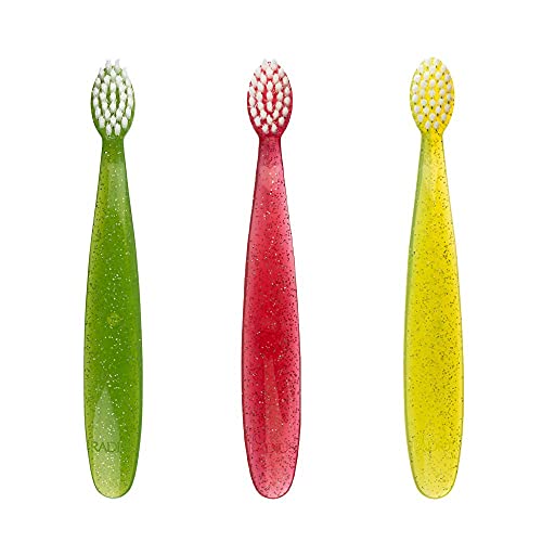 Brosses à dents RADIUS Totz enfants pour instaurer une routine joyeuse au réveil et au coucher