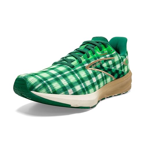 Brooks Women’s Launch 10 Neutral Running Shoe - Toucan/Verdant/Vanilla - 12 Medium