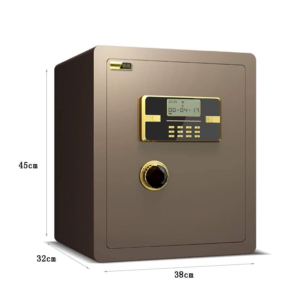 Cassaforte di sicurezza, cassaforte in acciaio, cassaforte elettronica con password, 40 cm, Stil2-25 cm