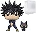 POP Jujutsu Kaisen - Megumi Fushiguro and Divine Dog Funko Vinyl Figure (Bundled with Compatible Box Protector Case), Multicolor, 3.75 inches
