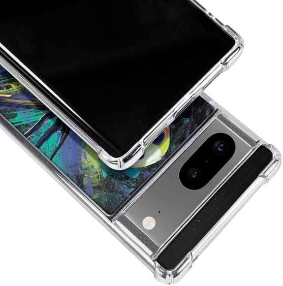 Skinit Clear Phone Case Compatible with Google Pixel 8 - Officially Licensed Disney The Nightmare Before Christmas Jack Skellington Art Design