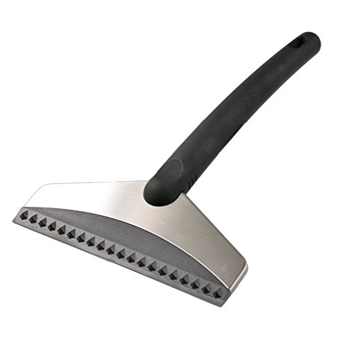 Car Snow Shovel Stainless Steel Scraper Shovel Winter De-icing Defrost