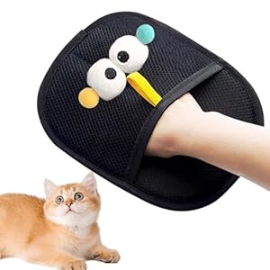 De Reflets De Poils Pour Animaux, Gants De Toilettage Pour Animaux De Compagnie Double Face, Gants De Retrait Statique, Outil Doux Collant Lavable Pour Le Nettoyage De La Suppression De Chaton