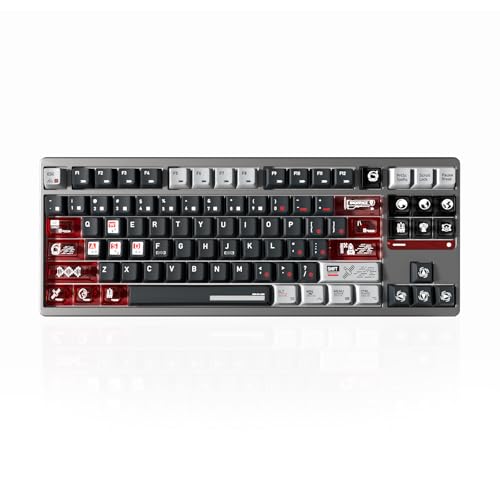 JSJT �N���A PC �X���[ �L�[�L���b�v + PBT �L�[�L���b�v�AMoon Project �e�[�} �L�[�L���b�v 183 �L�[ �`�F���[ �v���t�B�[�� �L�[�L���b�v �Z�b�g MX�X�C�b�`���J�j�J���L�[�{�[�h�p (�L�[�L���b�v�̂�)