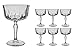 RCR Crystal for Fitting Gifts Lot de 6 coupes à champagne en cristal 24 cl