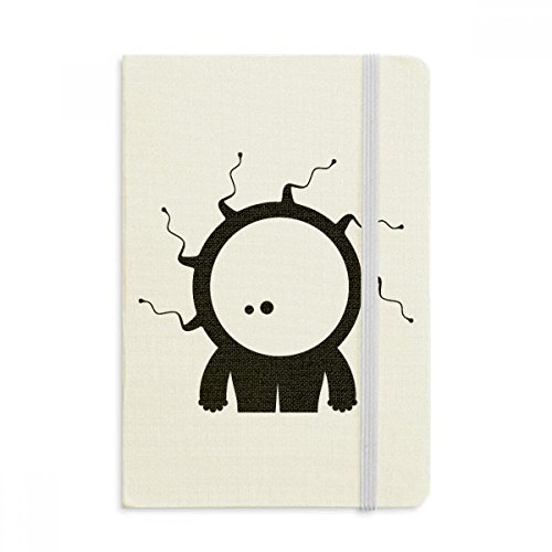 Carnet A5 Univers Alien 144x210 mm avec couverture souple en tissu multicolore